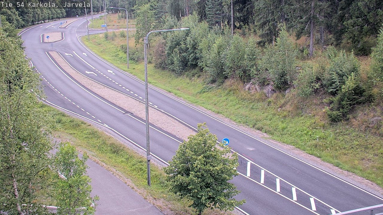 Weather Camera Image Road 54 Kärkölä, Järvelä, Kärkölä, Päijät-Häme