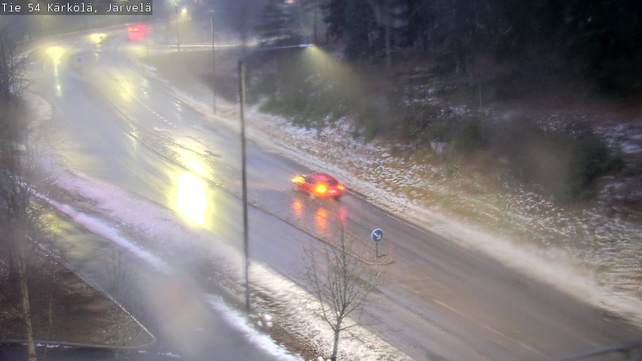 Weather Camera Image Väg 54 Kärkölä, Järvelä, Kärkölä, Päijät-Häme