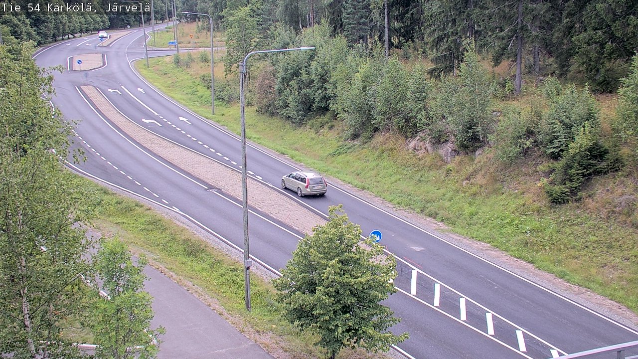 Weather Camera Image Road 54 Kärkölä, Järvelä, Kärkölä, Päijät-Häme