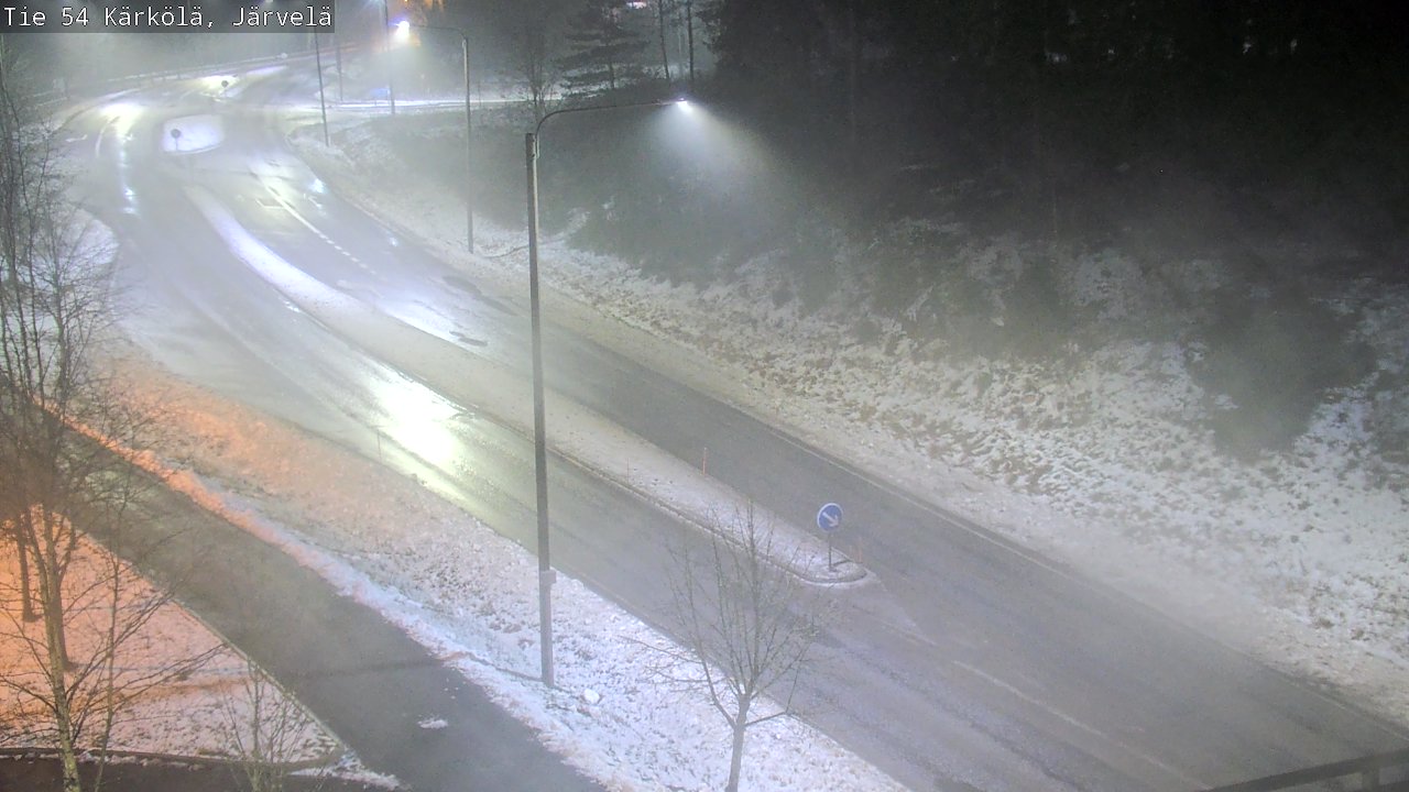 Weather Camera Image Väg 54 Kärkölä, Järvelä, Kärkölä, Päijät-Häme