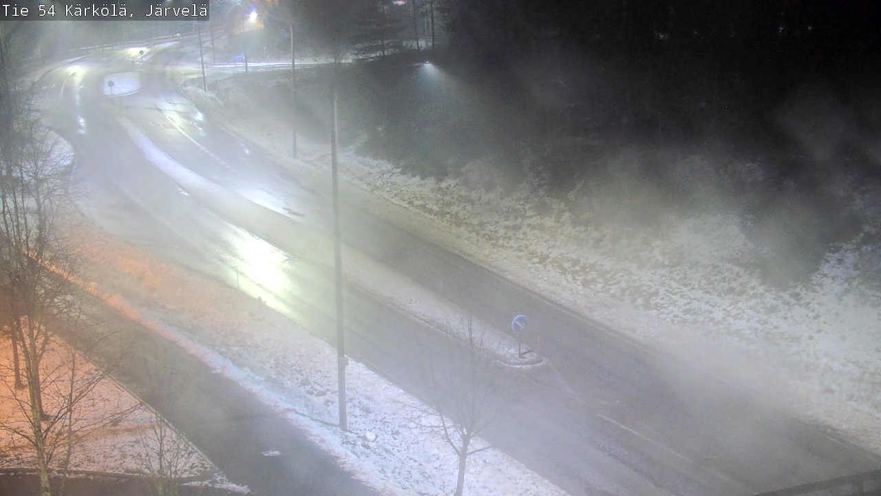 Weather Camera Image Väg 54 Kärkölä, Järvelä, Kärkölä, Päijät-Häme
