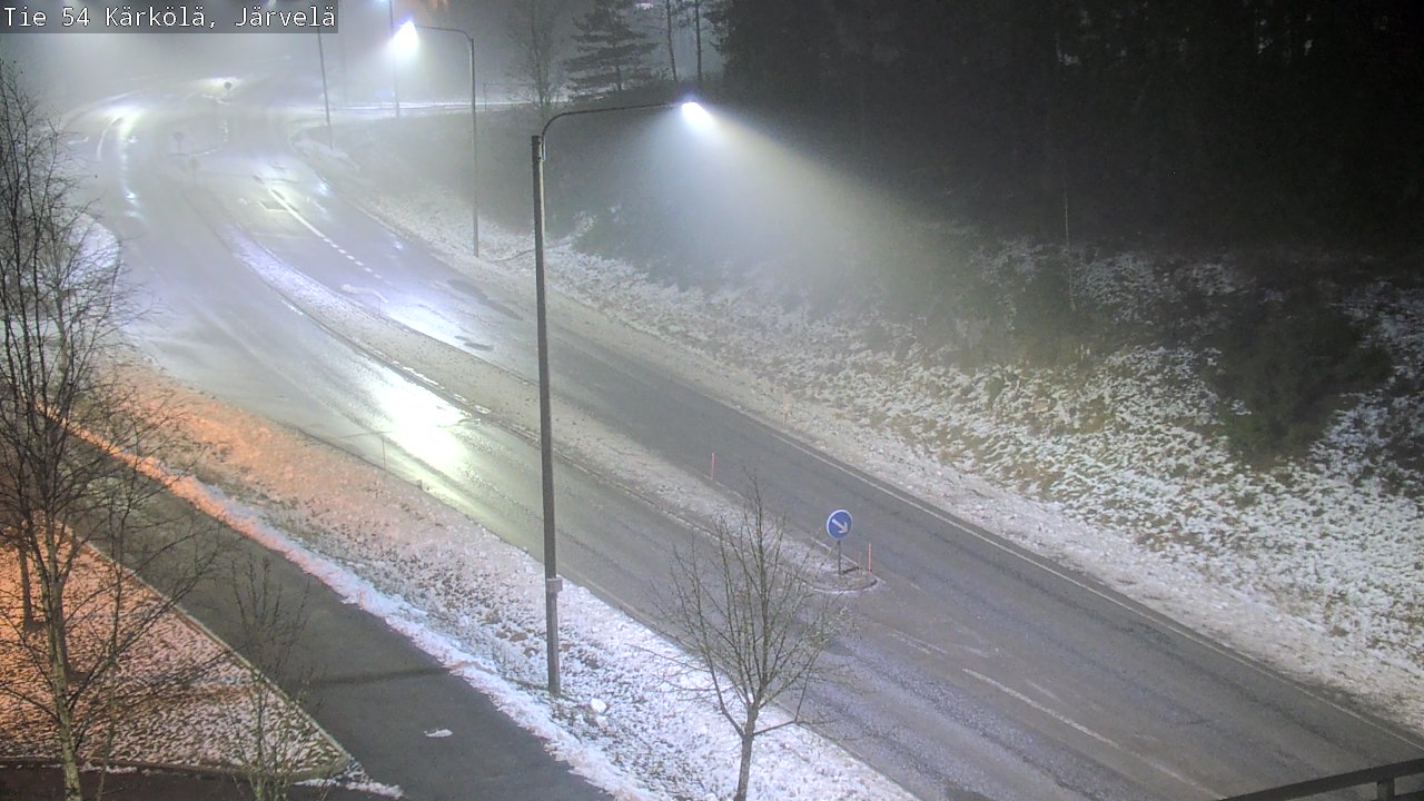 Weather Camera Image Väg 54 Kärkölä, Järvelä, Kärkölä, Päijät-Häme