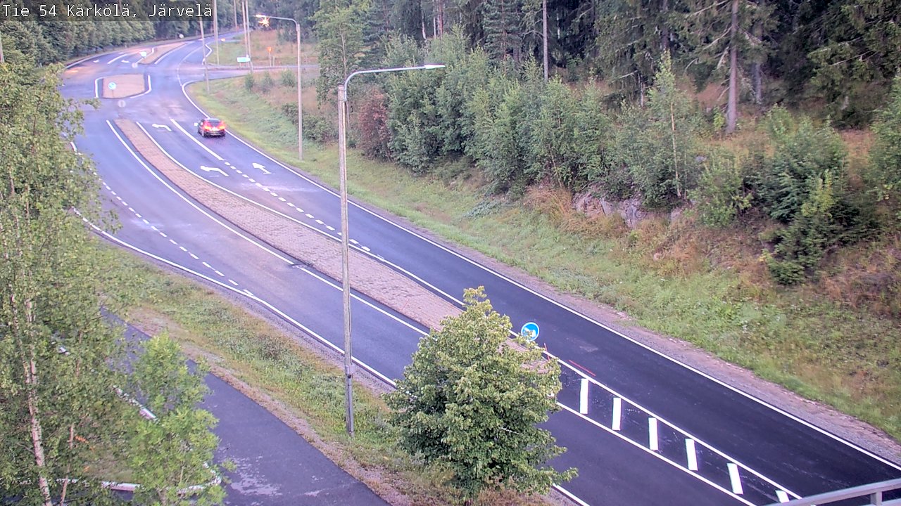 Weather Camera Image Road 54 Kärkölä, Järvelä, Kärkölä, Päijät-Häme
