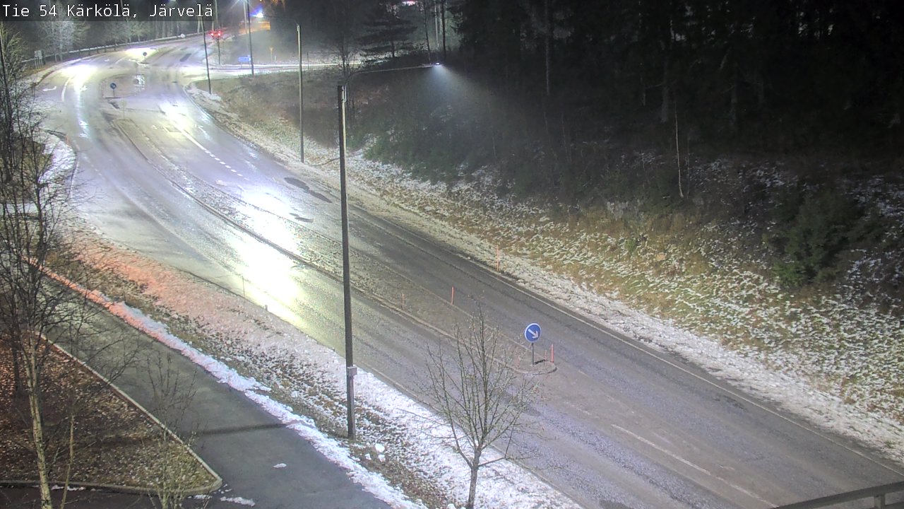 Weather Camera Image Väg 54 Kärkölä, Järvelä, Kärkölä, Päijät-Häme