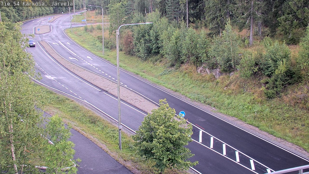 Weather Camera Image Road 54 Kärkölä, Järvelä, Kärkölä, Päijät-Häme