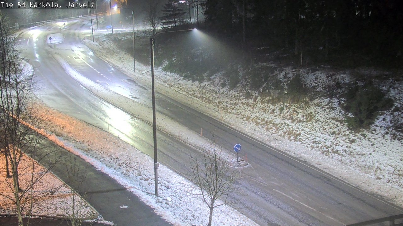 Weather Camera Image Väg 54 Kärkölä, Järvelä, Kärkölä, Päijät-Häme