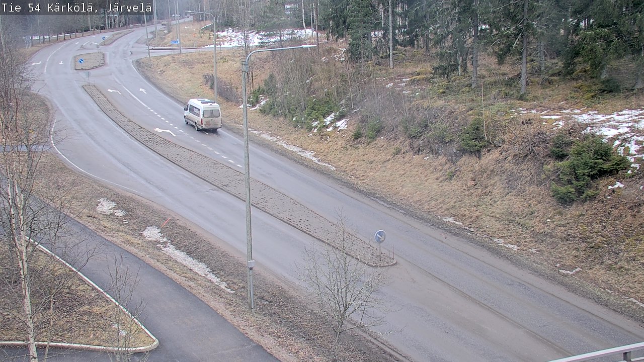 Weather Camera Image Road 54 Kärkölä, Järvelä, Kärkölä, Päijät-Häme