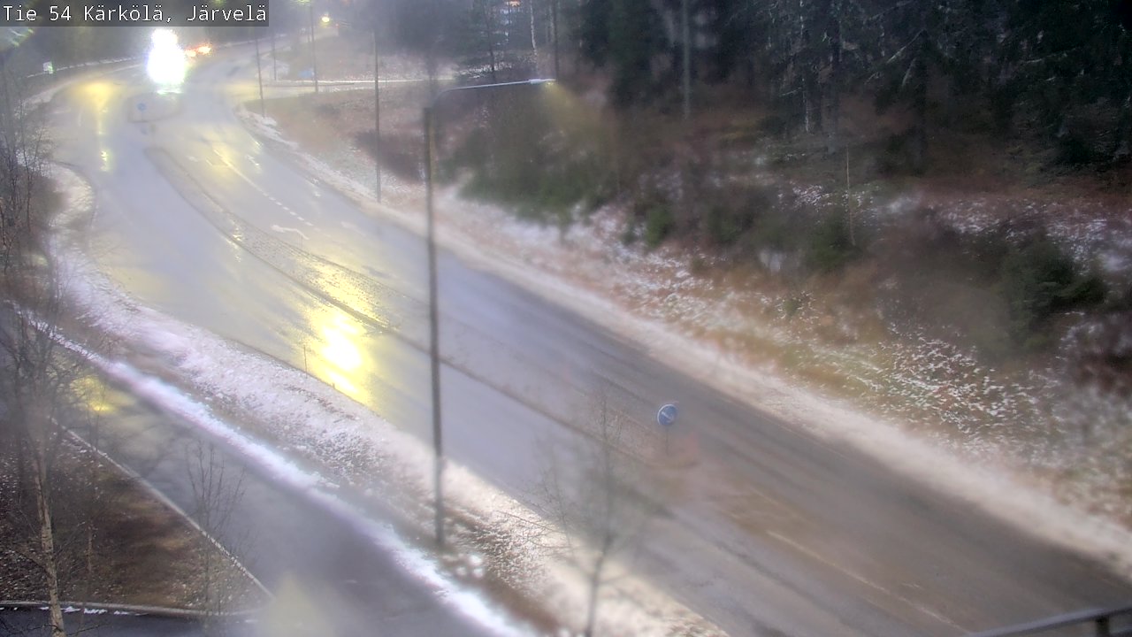 Weather Camera Image Väg 54 Kärkölä, Järvelä, Kärkölä, Päijät-Häme
