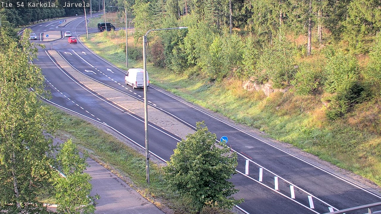 Weather Camera Image Road 54 Kärkölä, Järvelä, Kärkölä, Päijät-Häme