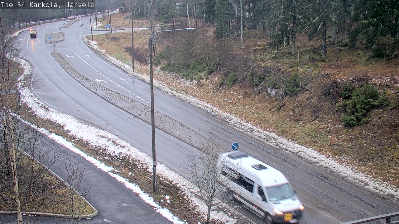 Weather Camera Image Väg 54 Kärkölä, Järvelä, Kärkölä, Päijät-Häme