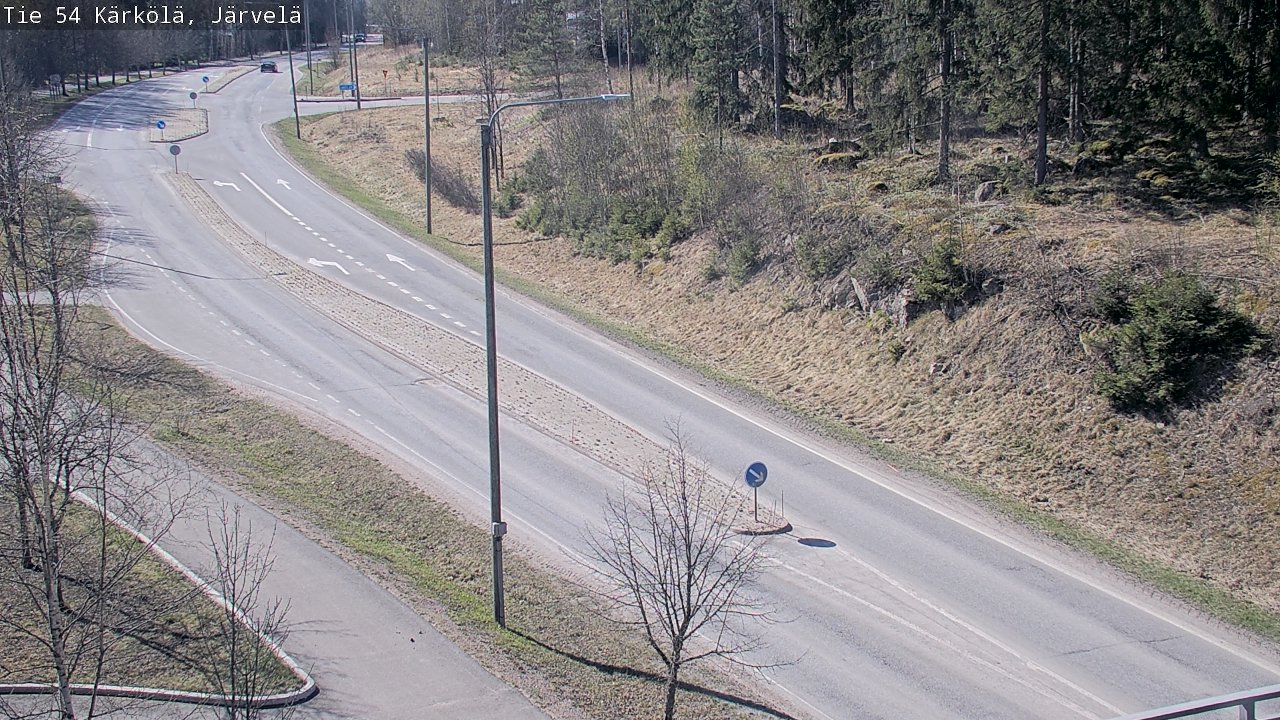 Weather Camera Image Road 54 Kärkölä, Järvelä, Kärkölä, Päijät-Häme