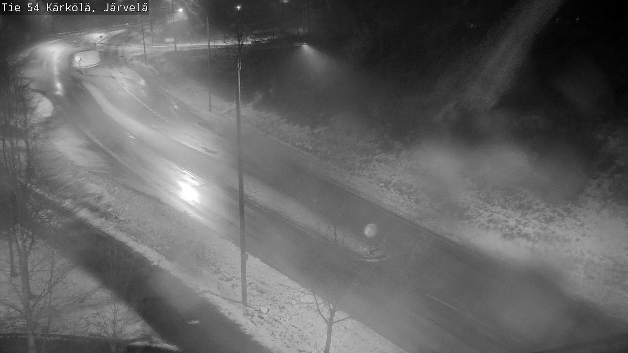 Weather Camera Image Väg 54 Kärkölä, Järvelä, Kärkölä, Päijät-Häme