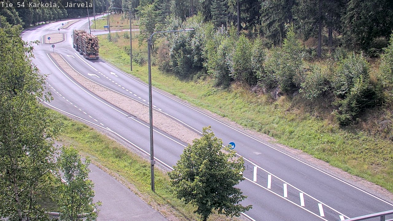 Weather Camera Image Road 54 Kärkölä, Järvelä, Kärkölä, Päijät-Häme