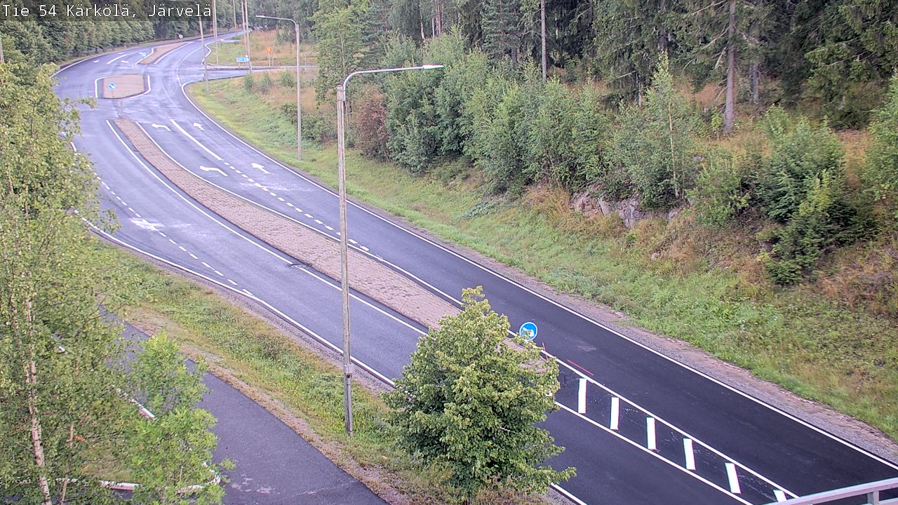 Weather Camera Image Road 54 Kärkölä, Järvelä, Kärkölä, Päijät-Häme