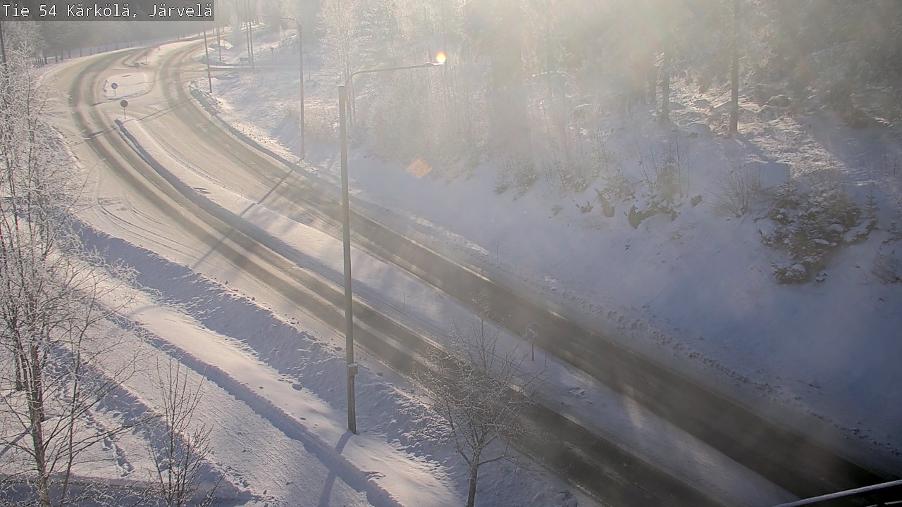 Weather Camera Image Road 54 Kärkölä, Järvelä, Kärkölä, Päijät-Häme