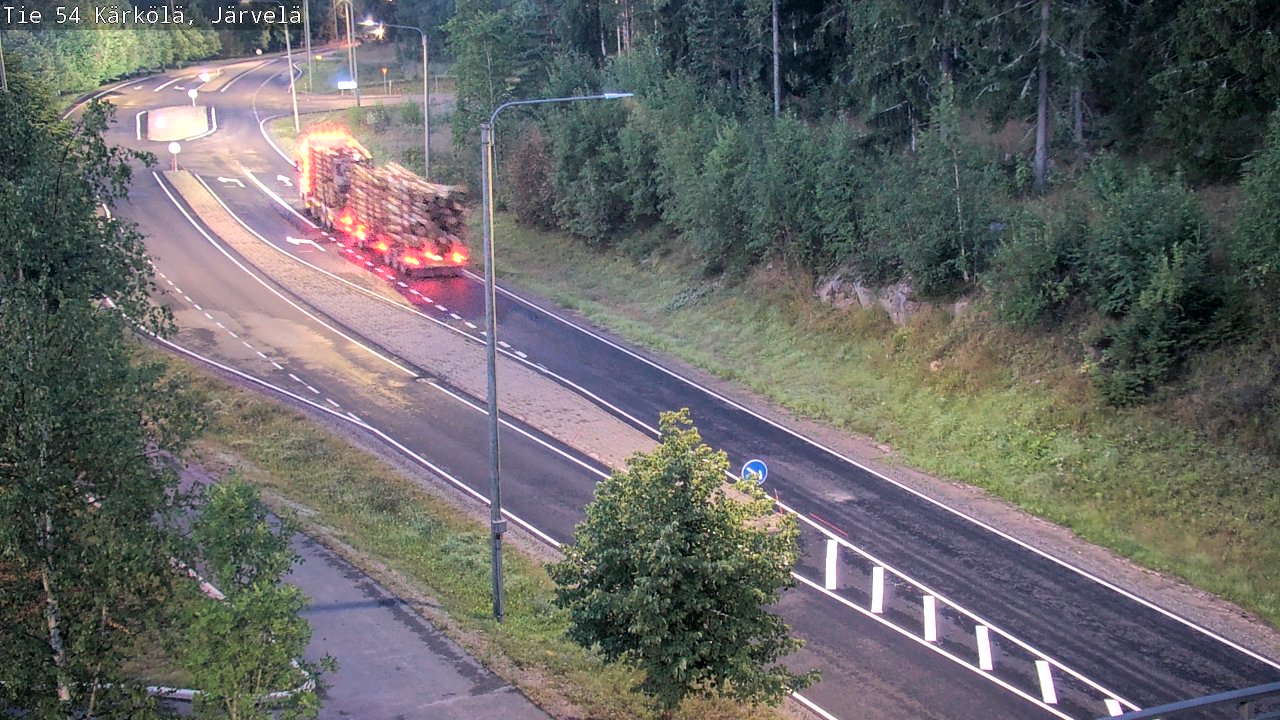 Weather Camera Image Road 54 Kärkölä, Järvelä, Kärkölä, Päijät-Häme