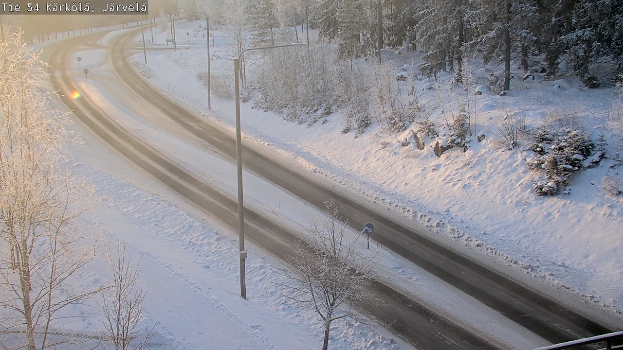 Weather Camera Image Road 54 Kärkölä, Järvelä, Kärkölä, Päijät-Häme