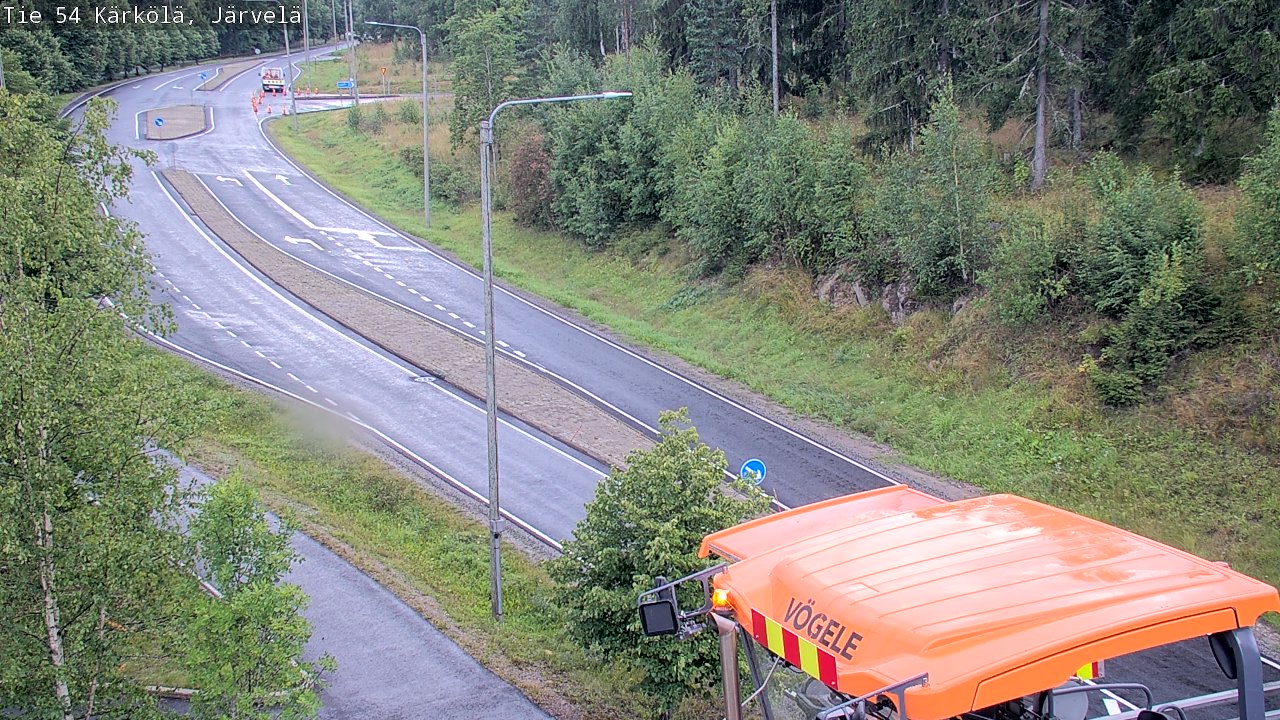 Weather Camera Image Road 54 Kärkölä, Järvelä, Kärkölä, Päijät-Häme