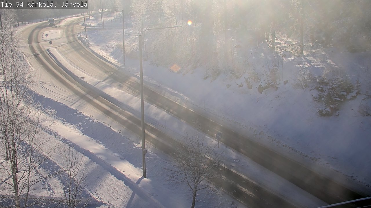 Weather Camera Image Road 54 Kärkölä, Järvelä, Kärkölä, Päijät-Häme