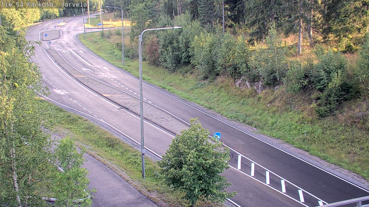 Weather Camera Image Road 54 Kärkölä, Järvelä, Kärkölä, Päijät-Häme