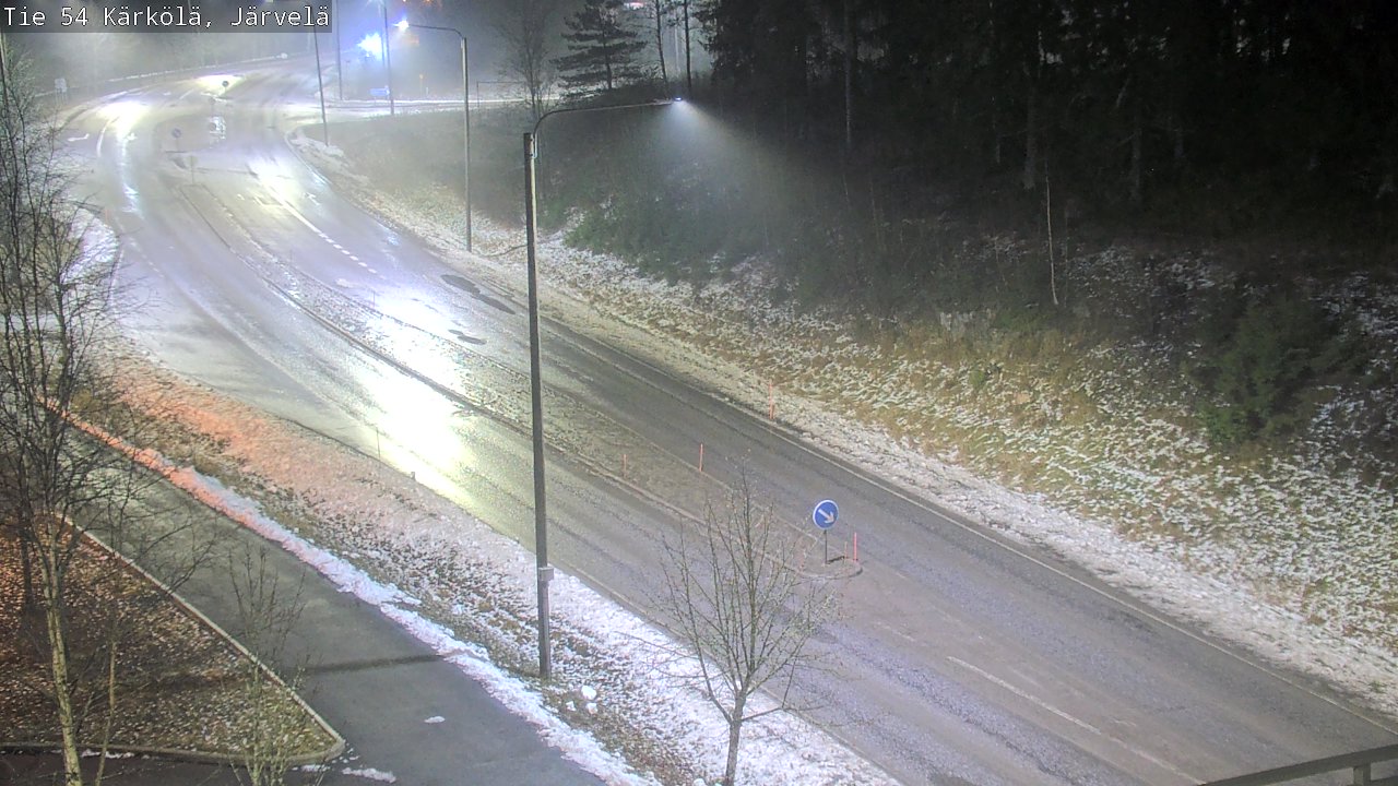 Weather Camera Image Väg 54 Kärkölä, Järvelä, Kärkölä, Päijät-Häme
