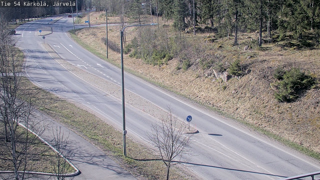 Weather Camera Image Road 54 Kärkölä, Järvelä, Kärkölä, Päijät-Häme