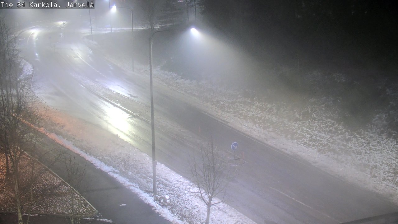Weather Camera Image Väg 54 Kärkölä, Järvelä, Kärkölä, Päijät-Häme