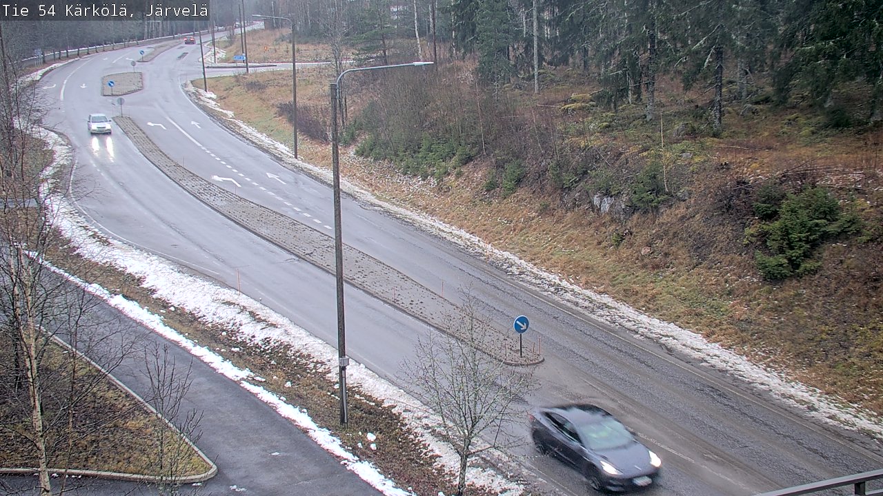 Weather Camera Image Väg 54 Kärkölä, Järvelä, Kärkölä, Päijät-Häme