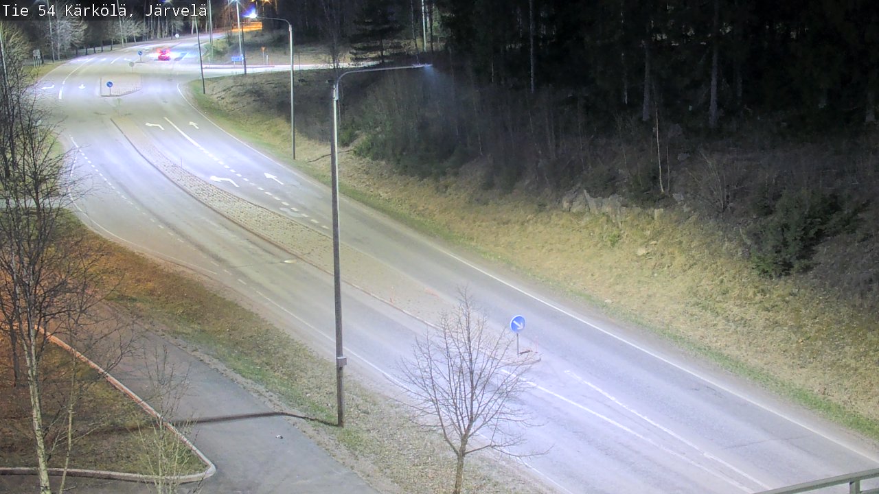 Weather Camera Image Väg 54 Kärkölä, Järvelä, Kärkölä, Päijät-Häme