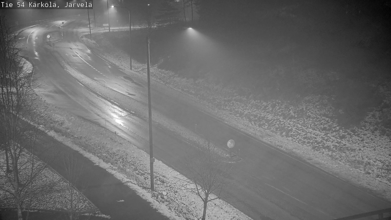 Weather Camera Image Väg 54 Kärkölä, Järvelä, Kärkölä, Päijät-Häme