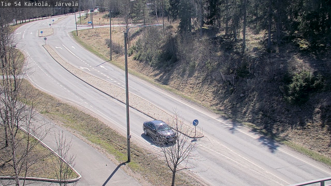 Weather Camera Image Väg 54 Kärkölä, Järvelä, Kärkölä, Päijät-Häme