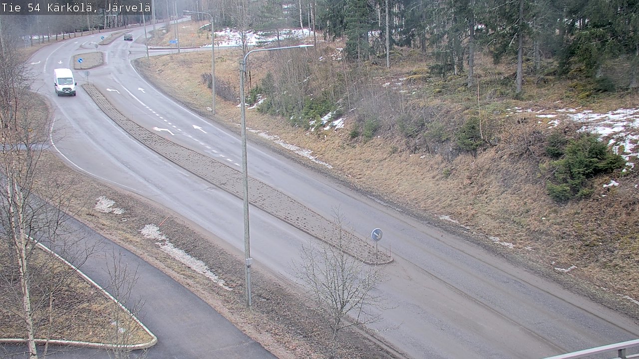 Weather Camera Image Väg 54 Kärkölä, Järvelä, Kärkölä, Päijät-Häme
