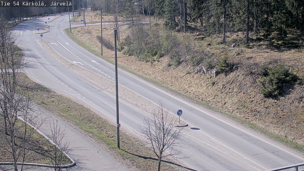 Weather Camera Image Road 54 Kärkölä, Järvelä, Kärkölä, Päijät-Häme