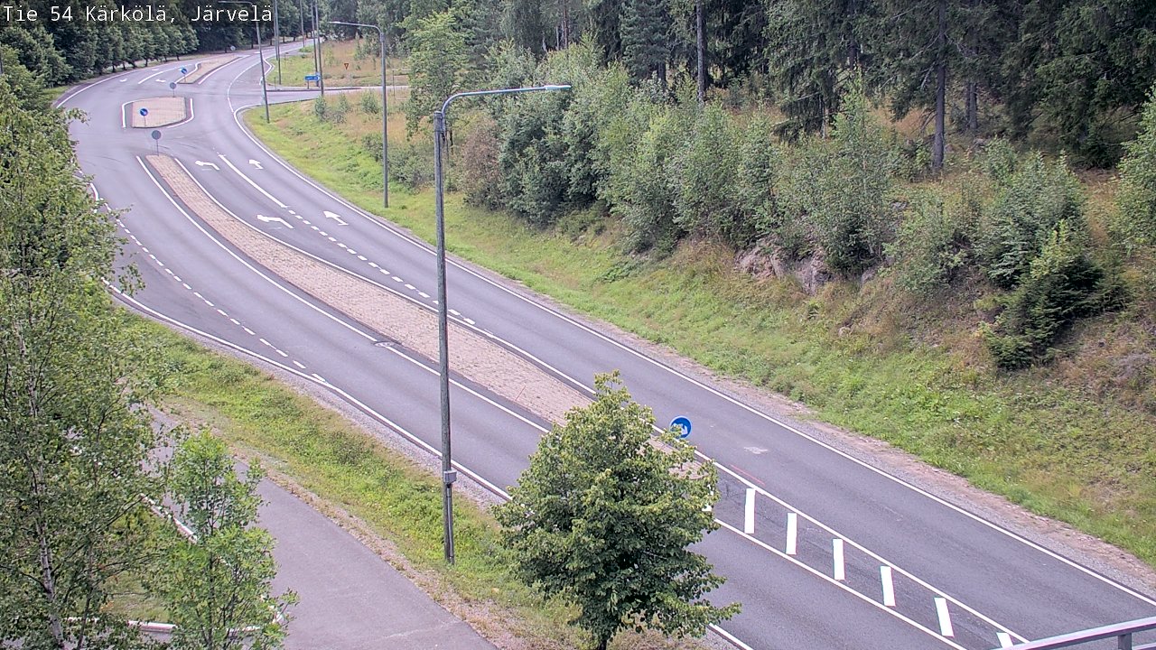 Weather Camera Image Road 54 Kärkölä, Järvelä, Kärkölä, Päijät-Häme