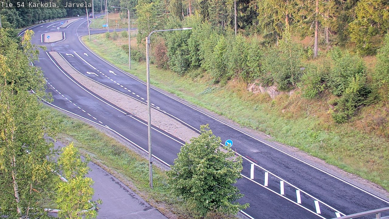Weather Camera Image Road 54 Kärkölä, Järvelä, Kärkölä, Päijät-Häme