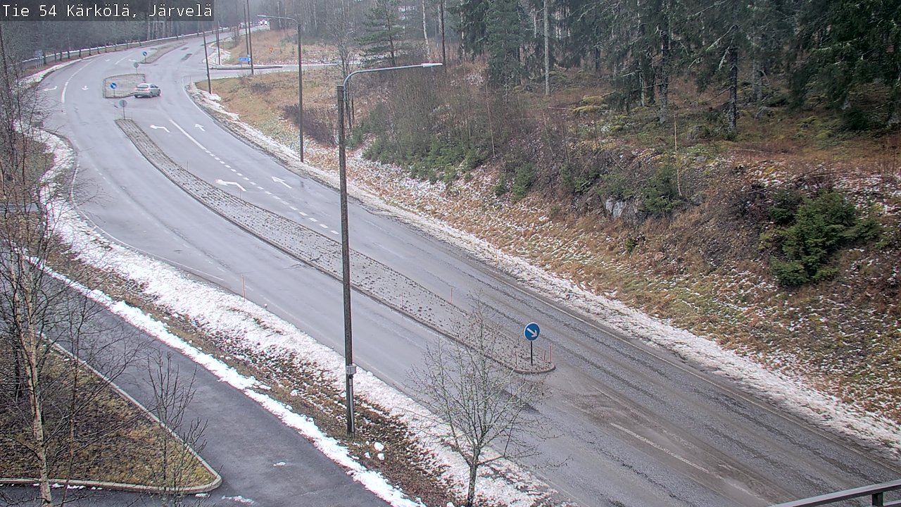 Weather Camera Image Väg 54 Kärkölä, Järvelä, Kärkölä, Päijät-Häme