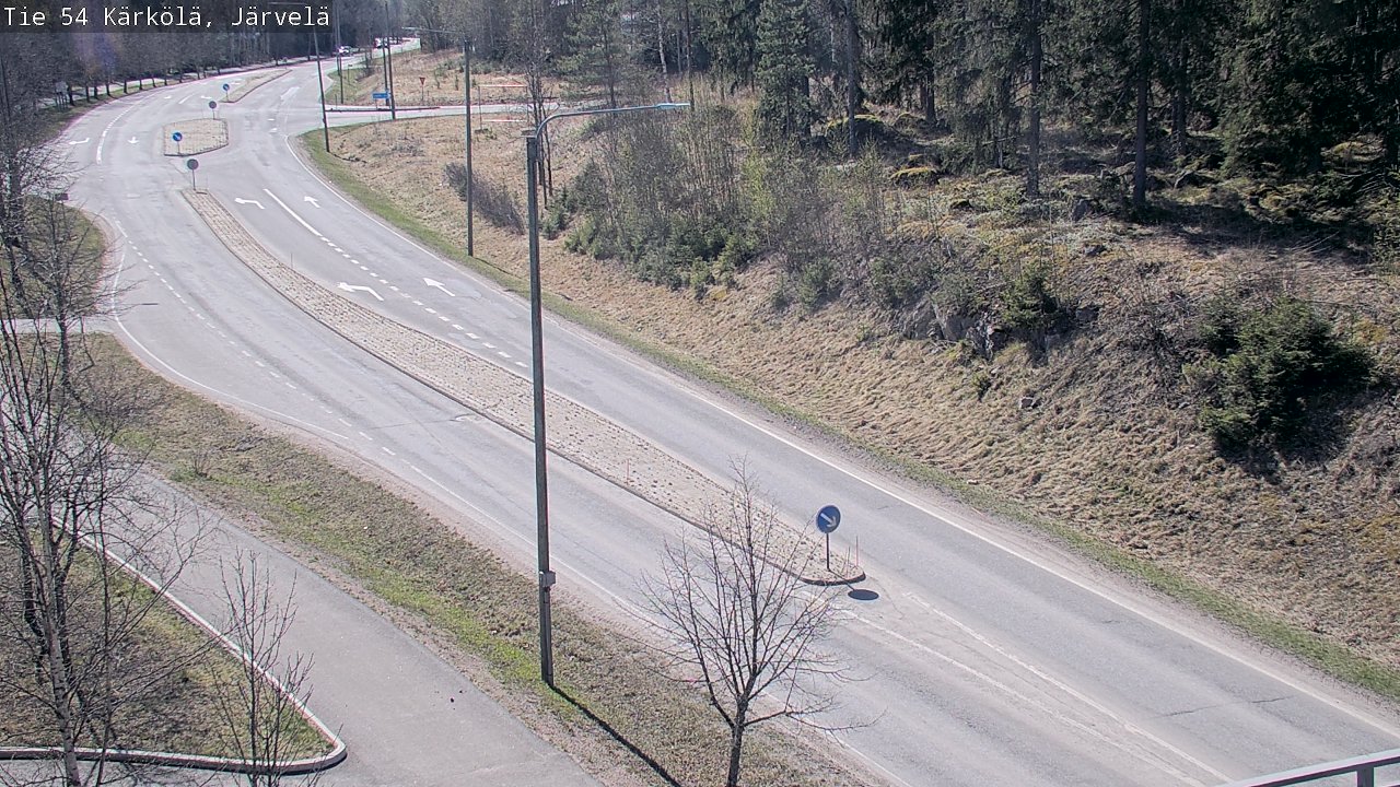 Weather Camera Image Road 54 Kärkölä, Järvelä, Kärkölä, Päijät-Häme