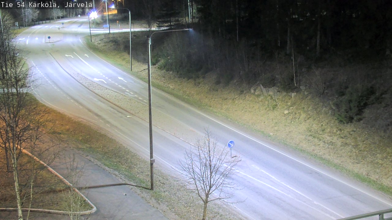Weather Camera Image Väg 54 Kärkölä, Järvelä, Kärkölä, Päijät-Häme