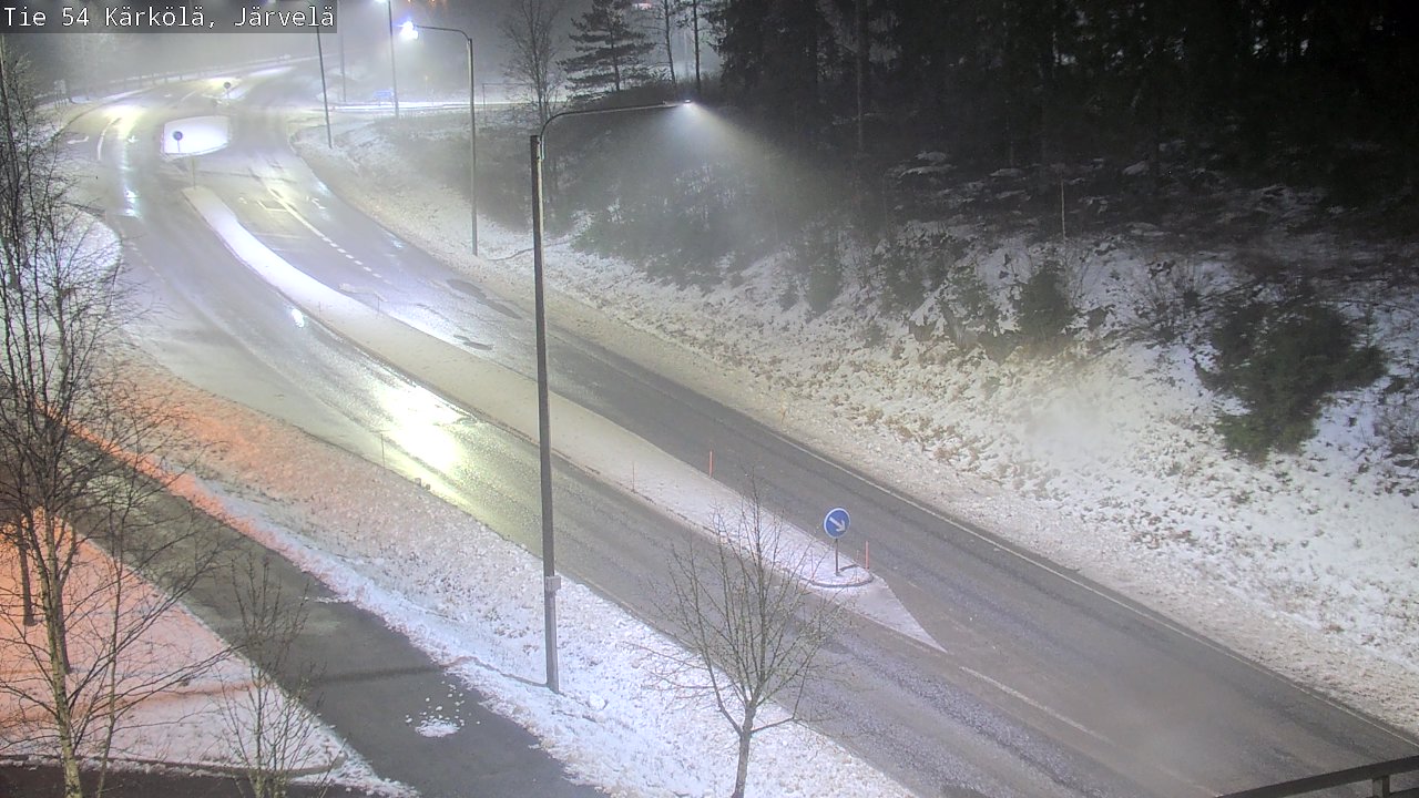 Weather Camera Image Väg 54 Kärkölä, Järvelä, Kärkölä, Päijät-Häme