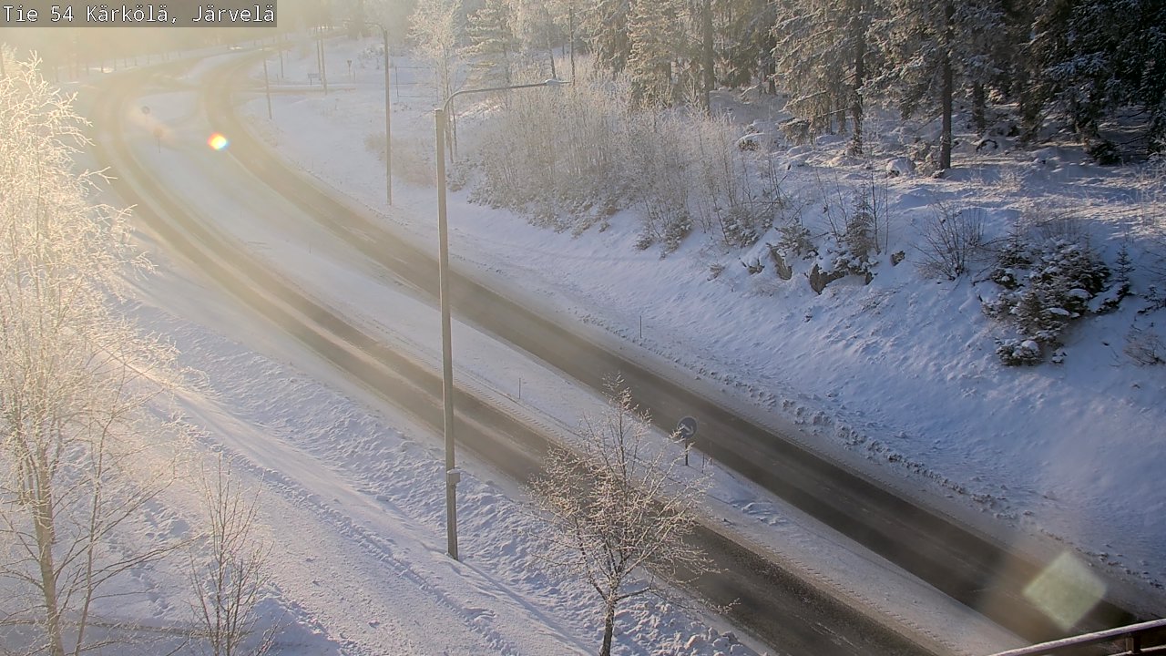 Weather Camera Image Road 54 Kärkölä, Järvelä, Kärkölä, Päijät-Häme