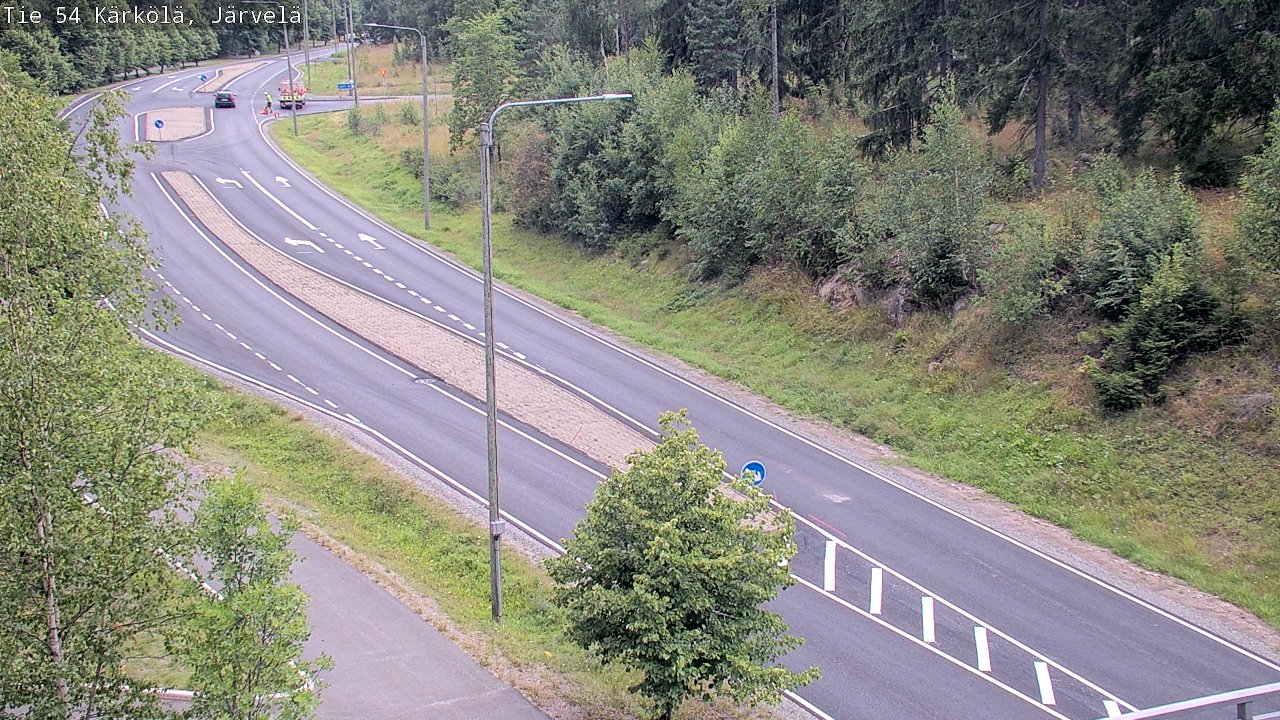 Weather Camera Image Road 54 Kärkölä, Järvelä, Kärkölä, Päijät-Häme