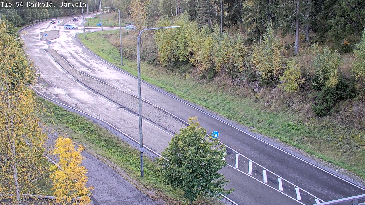 Weather Camera Image Road 54 Kärkölä, Järvelä, Kärkölä, Päijät-Häme