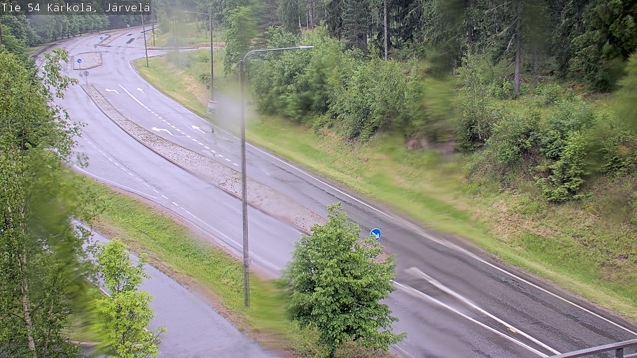 Weather Camera Image Väg 54 Kärkölä, Järvelä, Kärkölä, Päijät-Häme