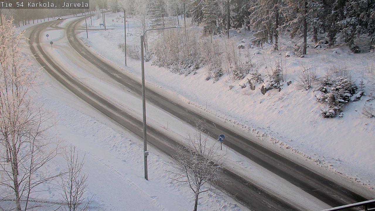 Weather Camera Image Road 54 Kärkölä, Järvelä, Kärkölä, Päijät-Häme