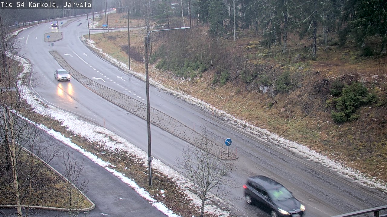 Weather Camera Image Väg 54 Kärkölä, Järvelä, Kärkölä, Päijät-Häme