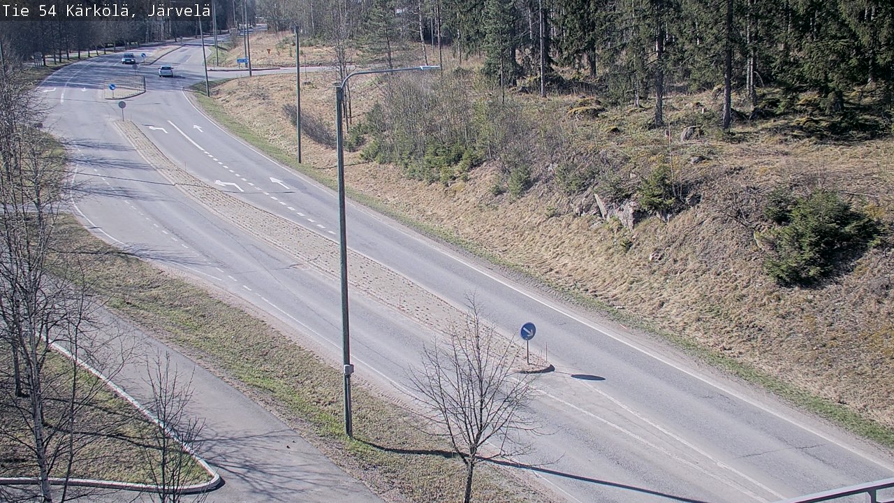 Weather Camera Image Road 54 Kärkölä, Järvelä, Kärkölä, Päijät-Häme