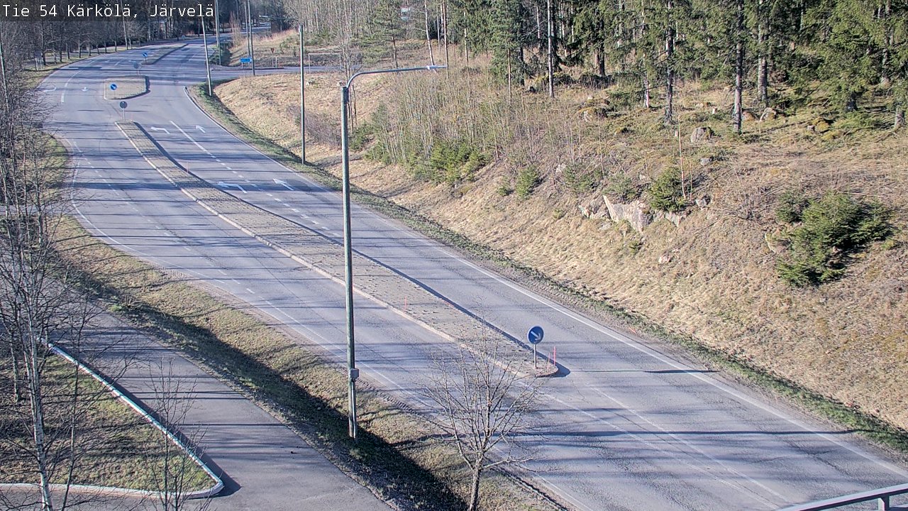 Weather Camera Image Road 54 Kärkölä, Järvelä, Kärkölä, Päijät-Häme
