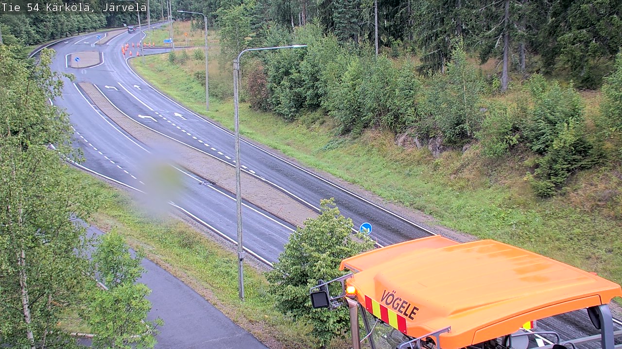 Weather Camera Image Road 54 Kärkölä, Järvelä, Kärkölä, Päijät-Häme