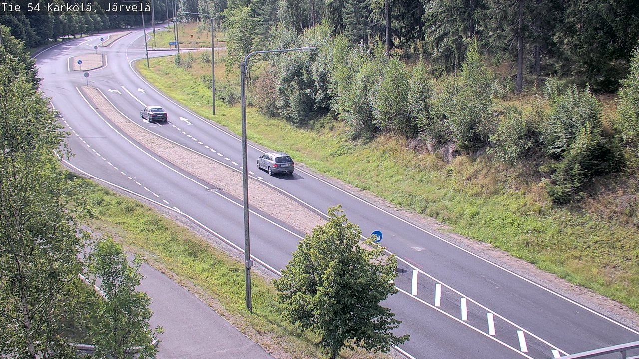 Weather Camera Image Road 54 Kärkölä, Järvelä, Kärkölä, Päijät-Häme