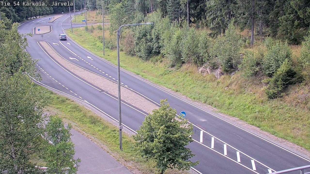 Weather Camera Image Road 54 Kärkölä, Järvelä, Kärkölä, Päijät-Häme